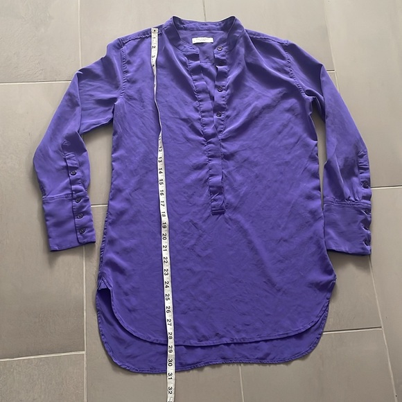 Equipment, silk purple, top/blouse - Picture 5 of 16